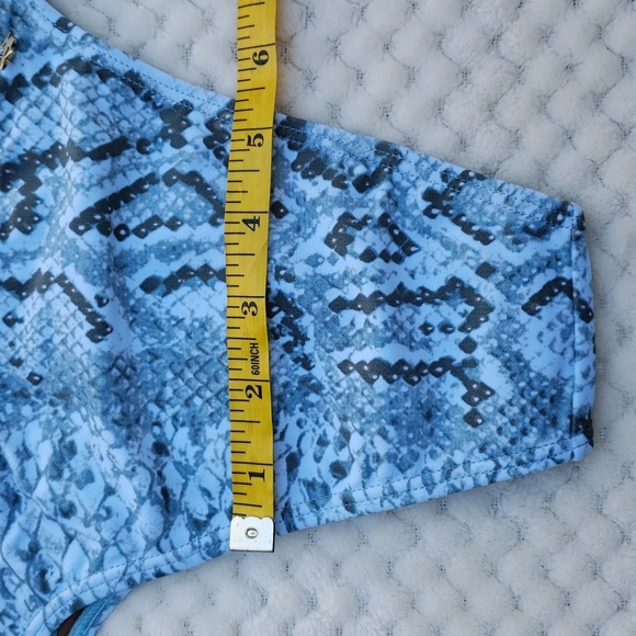 Nwt Cia.Maritima Snakeskin & Sequin Bikini - Picture 12 of 16